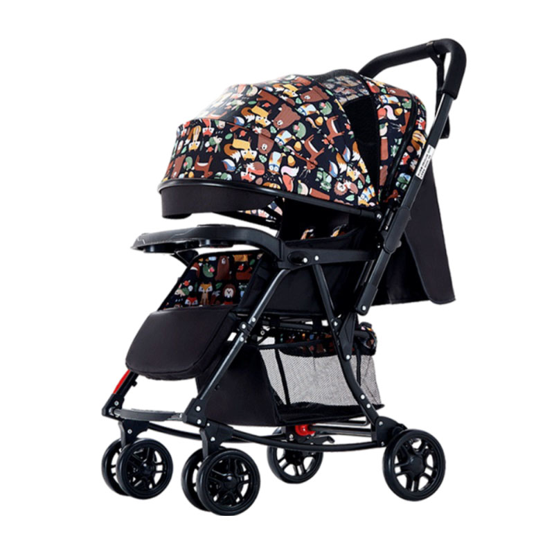 Baby Stroller Can Sit Or Lie Down, Lightweight Child Stroller, Baby Stroller, Two-Way Multifunctional Baby Stroller