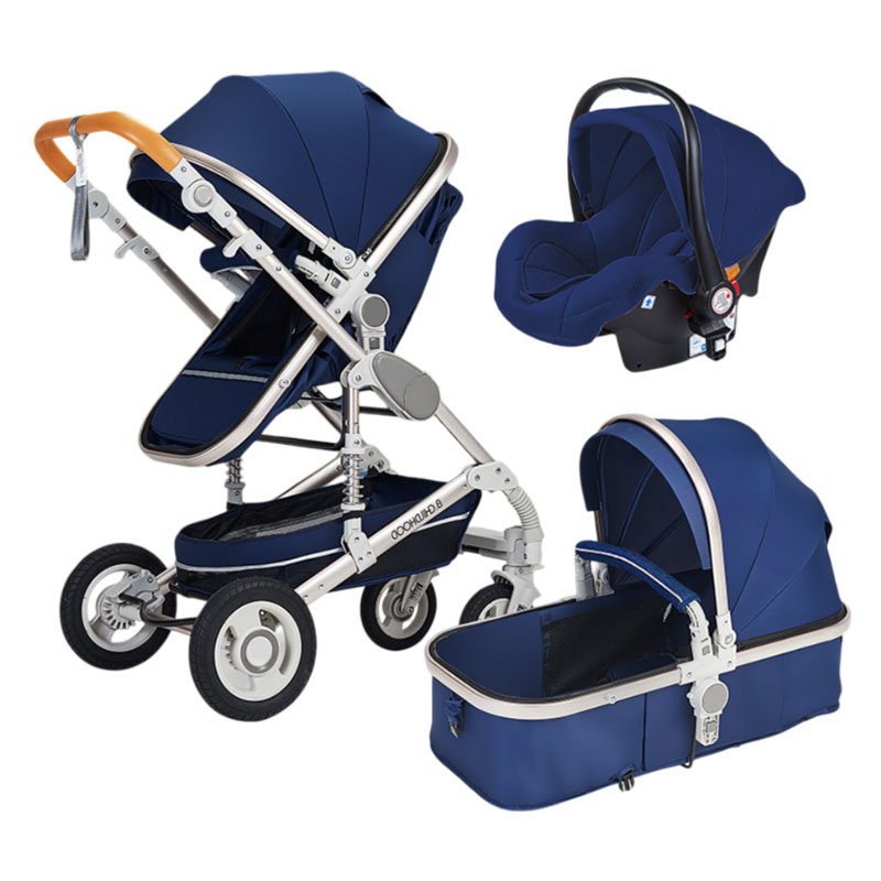 Baby Stroller Safety Seat High View Shock Absorption Two-Way Multi-Function Multi-Scene Child Stroller