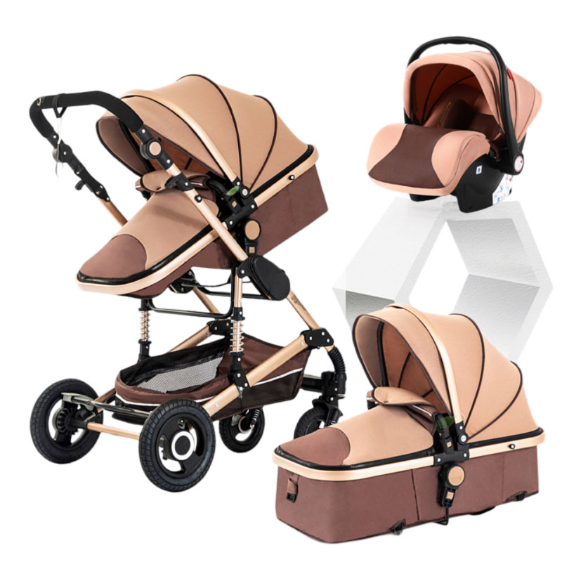 Baby Stroller Safety Seat High View Shock Absorption Two-Way Multi-Function Multi-Scene Child Stroller