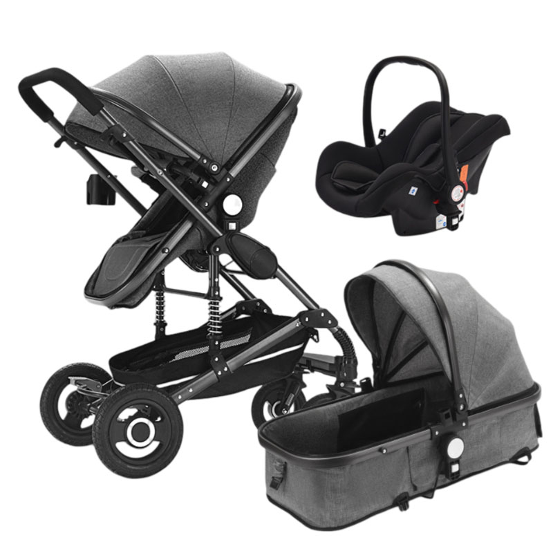 Baby Stroller Safety Seat High View Shock Absorption Two-Way Multi-Function Multi-Scene Child Stroller