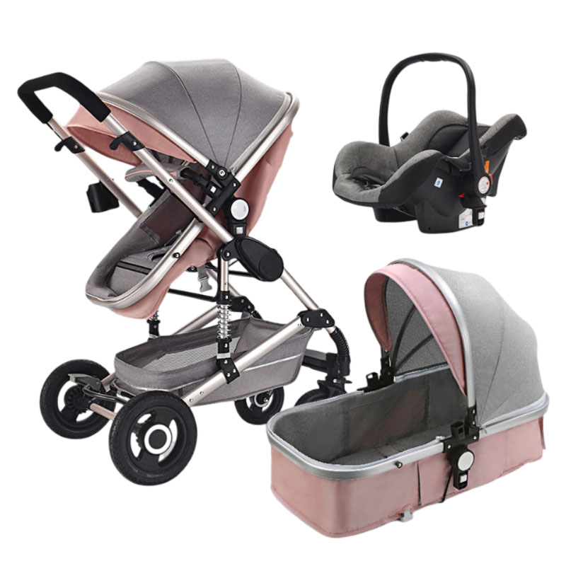 Baby Stroller Safety Seat High View Shock Absorption Two-Way Multi-Function Multi-Scene Child Stroller