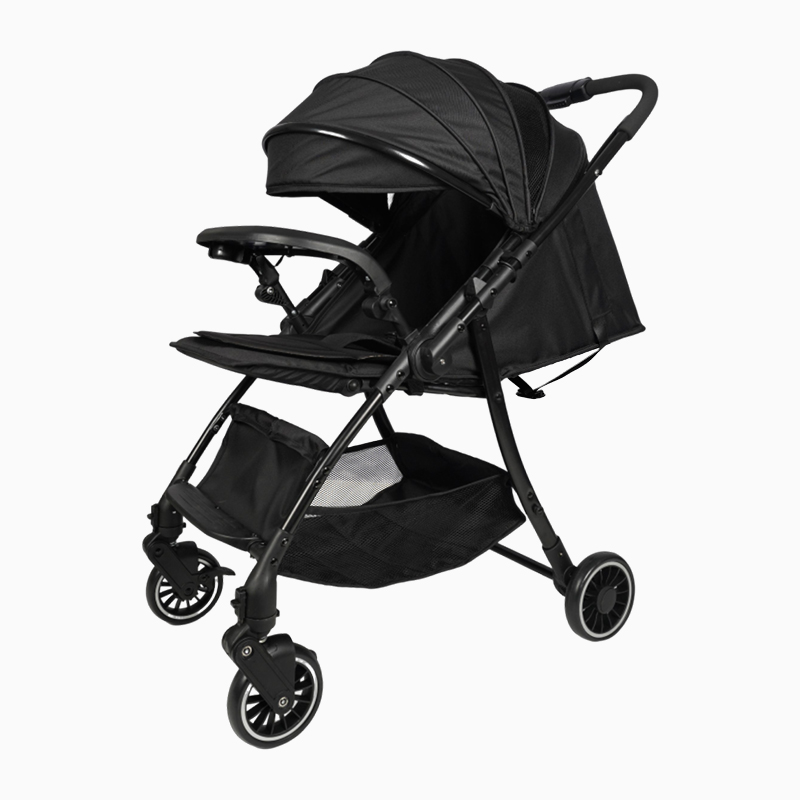 Baby Stroller With High View, Portable, Multifunctional And Simple Baby Stroller, Can Sit Or Lie Down, One-Button Reversing