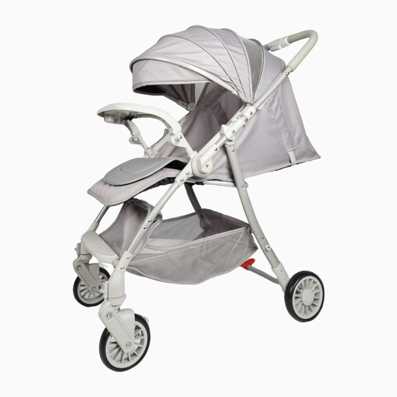 Baby Stroller With High View, Portable, Multifunctional And Simple Baby Stroller, Can Sit Or Lie Down, One-Button Reversing